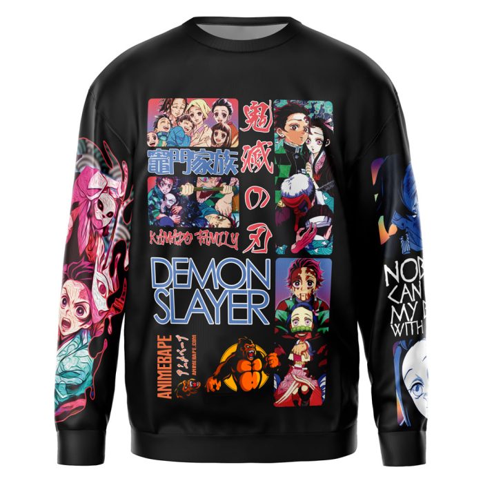 Streetwear Kamado Story Demon Slayer Sweatshirt - Image 2