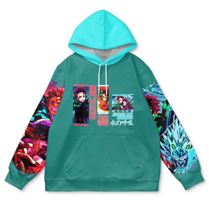 Streetwear Hoodie Kamado Tanjiro V2 Demon Slayer - Image 2