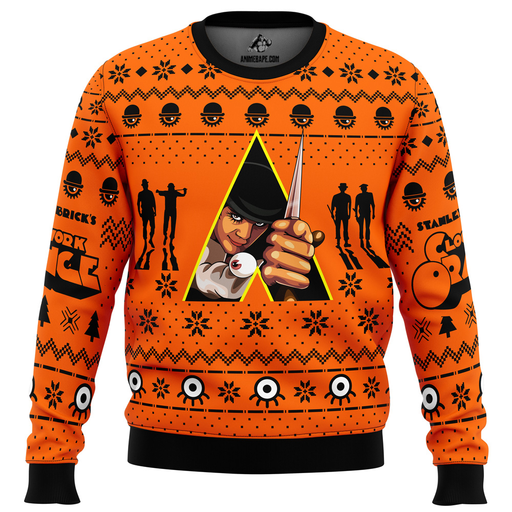 Sweater Christmas Alex A Clockwork Orange Ugly Christmas