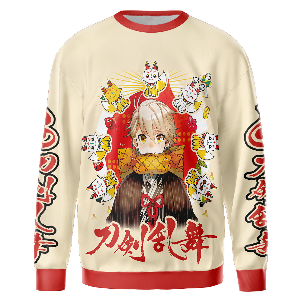 Streetwear Cute Foxes Touken Ranbu Sweatshirt