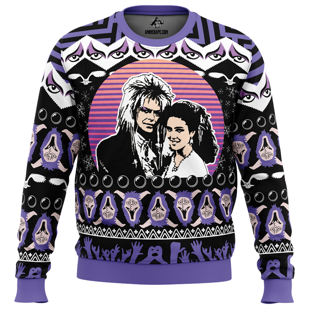 Sweater Happy Ending Labyrinth Ugly Christmas