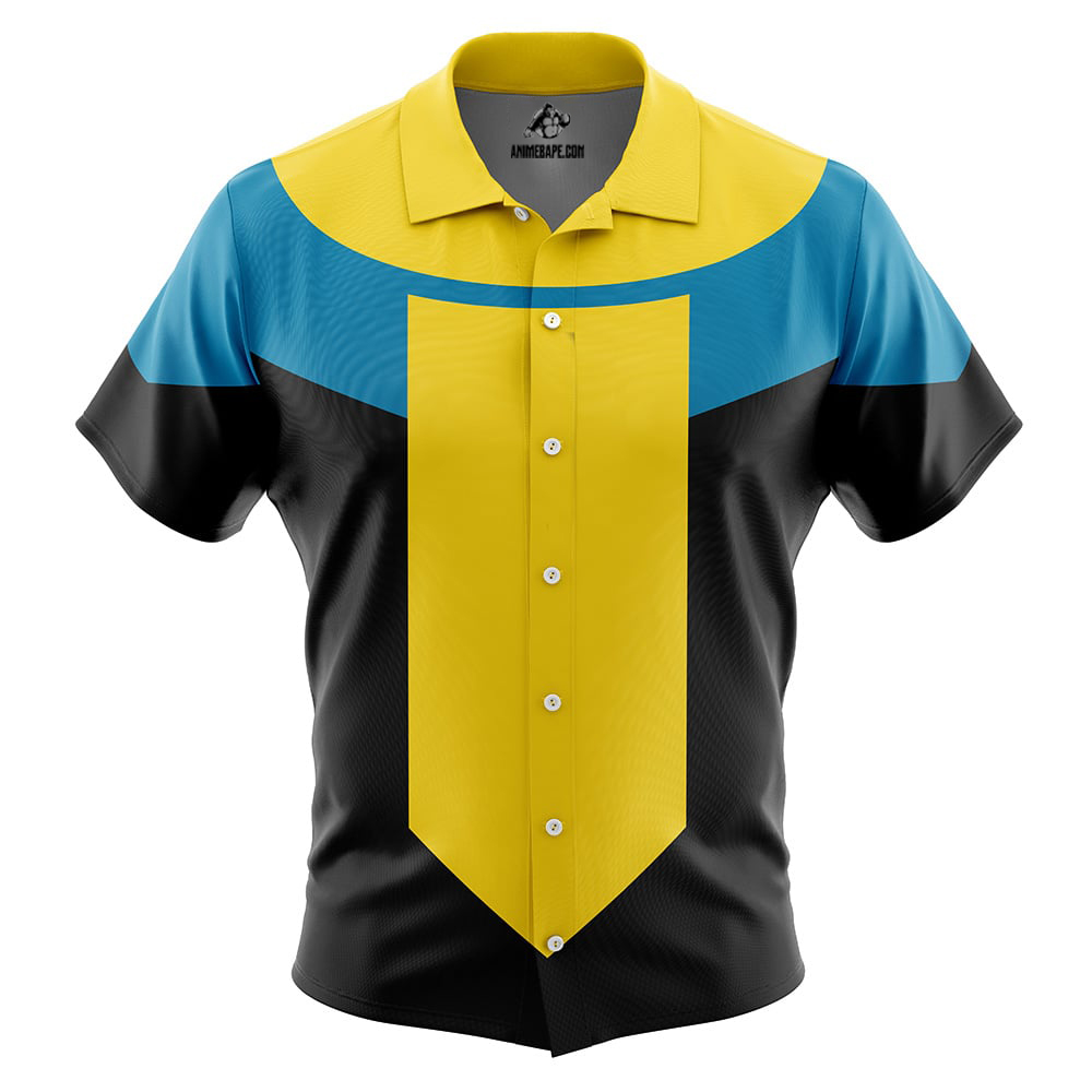 Invincible Button Up Hawaiian Shirt