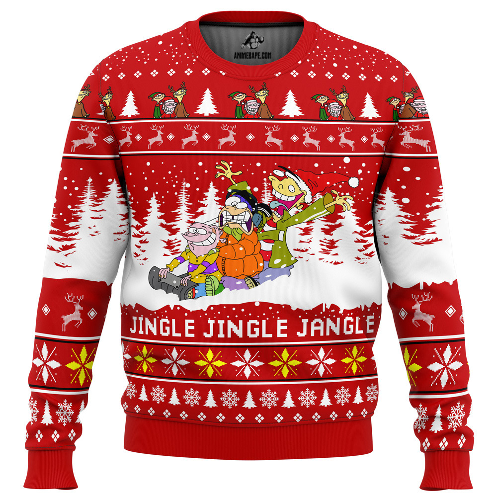 Sweater Jingle Jingle Jangle Ed Edd n Eddy Ugly Christmas