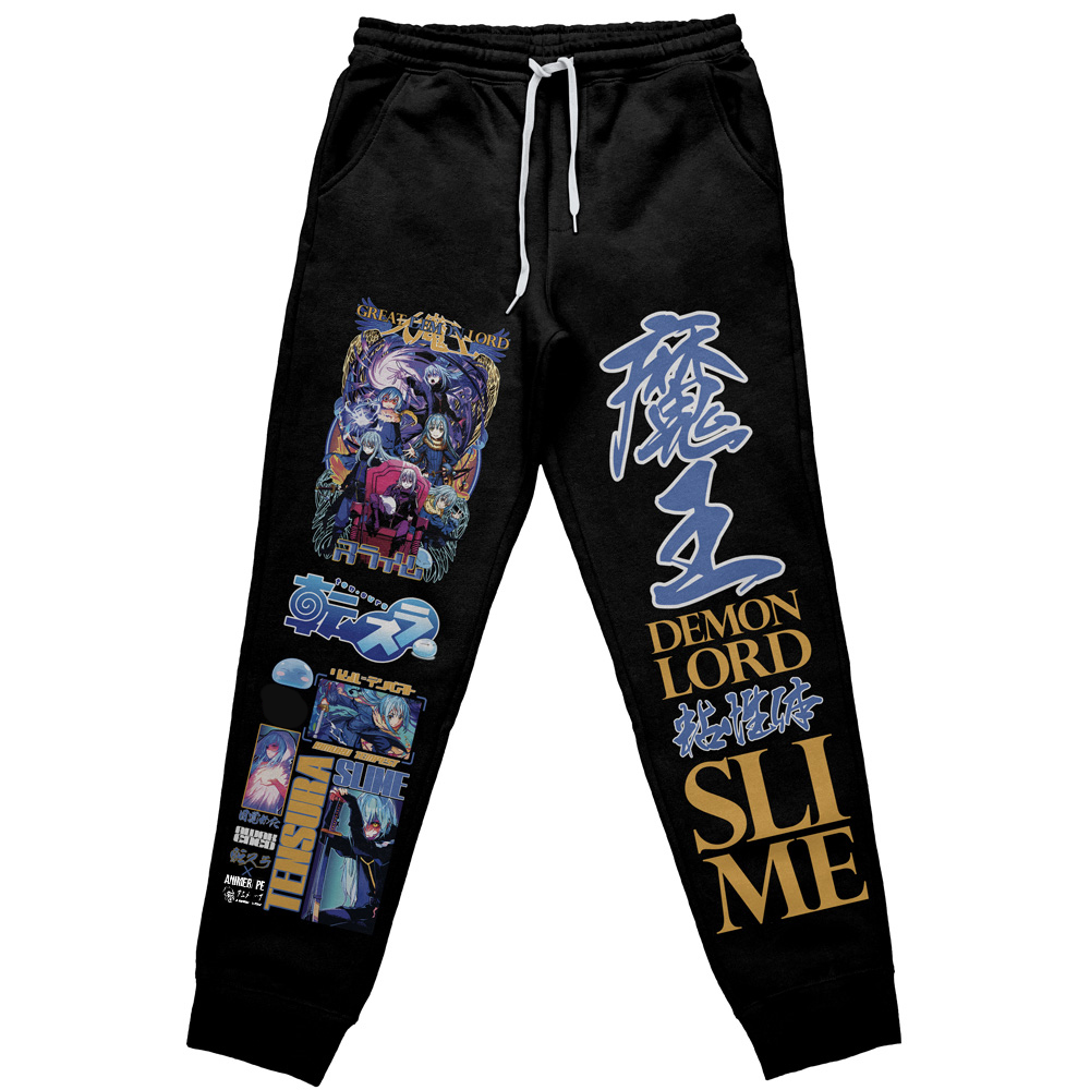 Rimuru Tempest V4 That Time I Got Reincarnated as a Slime Streetwear Sweatpants Rimuru Tempest V4 That Time I Got Reincarnated as a Slime Streetwear Sweatpants - Image 1