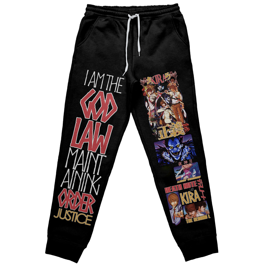 Light Yagami V2 Death Note Streetwear Sweatpants