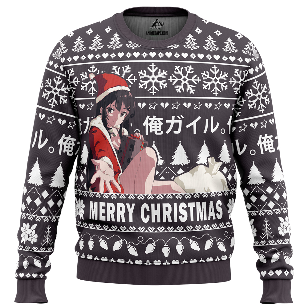 Merry Christmas Yukino My Teen Romantic Comedy SNAFU Ugly Christmas Sweater