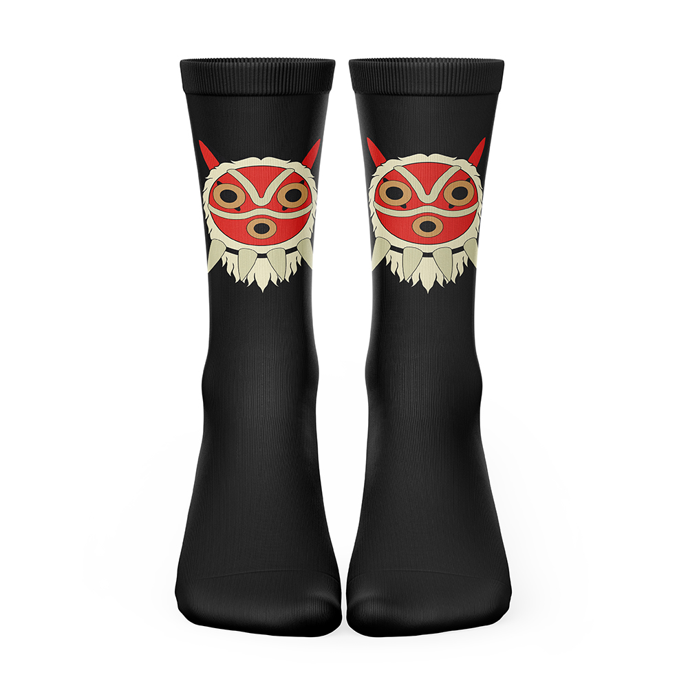 Princess Mononoke Studio Ghibli Socks