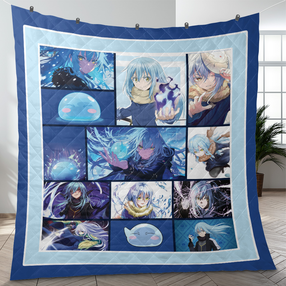 That Time I Got Reincarnated as a Slime Quilt Blanket