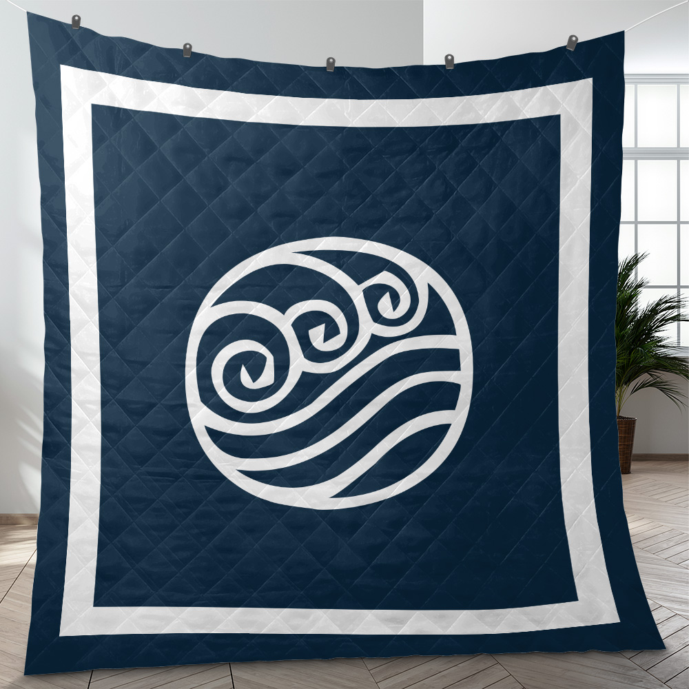 Waterbenders Avatar Quilt Blanket