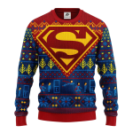 Superman Ugly Christmas Sweater - Fun Thanksgiving Gift Idea