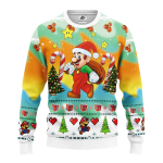 Mario Ugly Christmas Sweater Thanksgiving Gift Idea for Men and Women