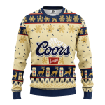 Coors Banquet Beer Ugly Christmas Sweater Gift for Thanksgiving