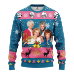 Golden Girls Ugly Christmas Sweater - Perfect Thanksgiving Gift