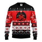 Deadpool Ugly Christmas Sweater for Holidays and Thanksgiving Gift