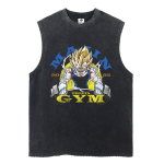 Vegeta Workout Dragon Ball Z Muscle Shirt Vintage Tank Top
