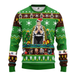 Gyomei Himejima Demon Slayer Green Ugly Christmas Sweater Gift