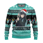 Demon Slayer Muichiro Tokito Xmas Gift Ugly Christmas Sweater