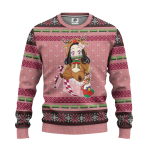 Nezuko Ugly Christmas Sweater for Demon Slayer Fans - Xmas Gift