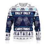 Bud Light Dilly Ugly Christmas Sweater Ideal Thanksgiving Gift
