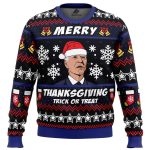 Merry Thanksgiving Christmas Sweater 2024