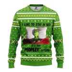 Grinch Ugly Christmas Sweater for Thanksgiving Gift Idea