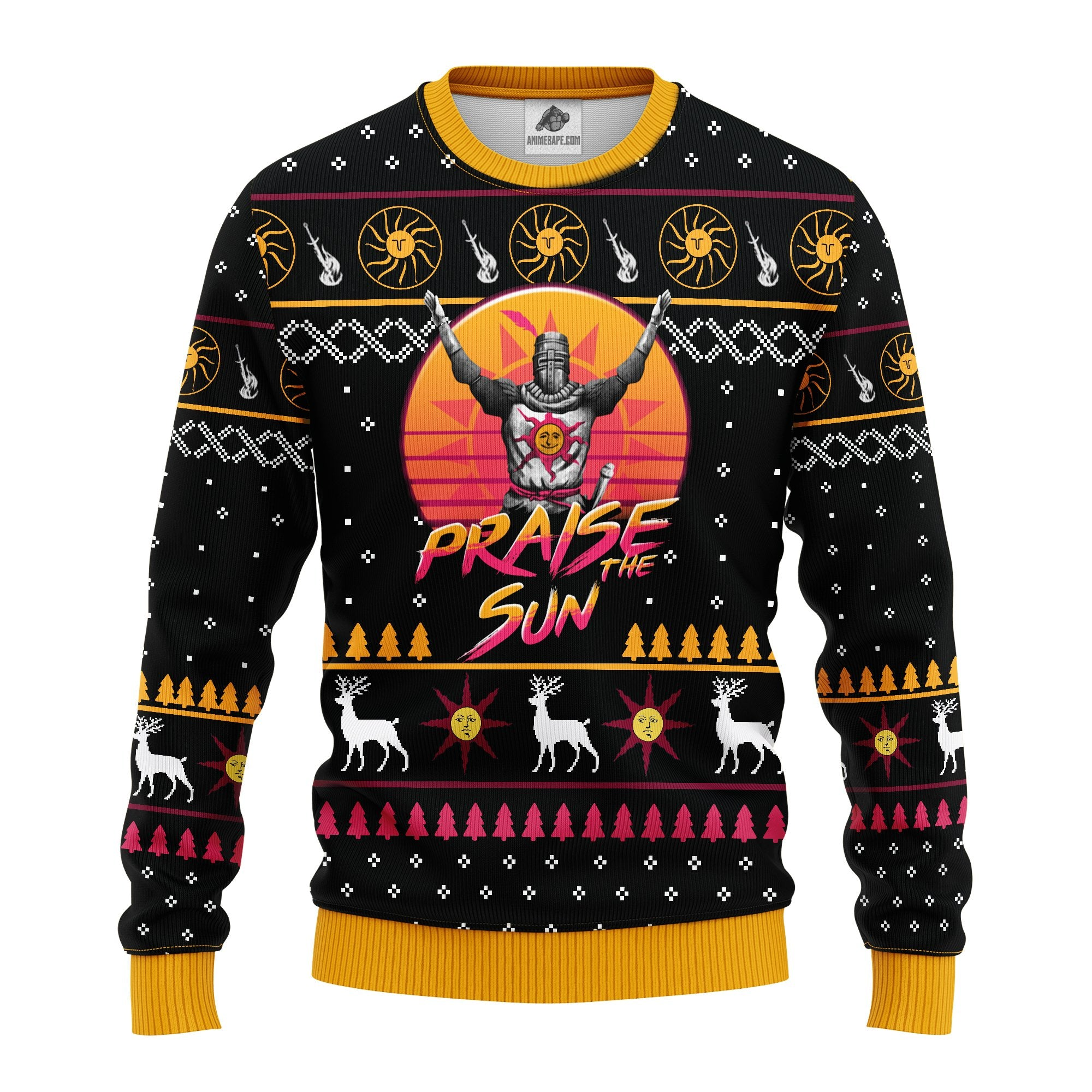 20251219-111343 Dark Souls Christmas Sweater Gift Idea for Thanksgiving and Holidays - Image 1