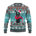Umbreon Pokemon Ugly Christmas Sweater Holiday Gift for Fans