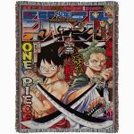 Anime One Piece Luffy Zoro Friendship Blanket Tapestry Bedspread