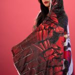 Luffy Gear 5 Break Wall Style Hooded Blanket for Adults and Teens - Image 9