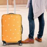 Agatsuma Zenitsu Classic Thunder Pillar Pattern Demon Slayer Kimetsu No Yaiba Luggage Covers 4