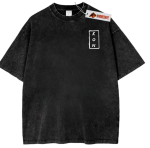 Anime Chainsaw Man Aki Hayakawa Fox Graphic Tee Shirt