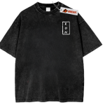 Anime Chainsaw Man Aki Hayakawa Fox Graphic Tee Shirt