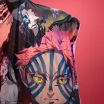 Kimetsu No Yaiba Hooded Blanket - Cozy Economy Blanket for Fans - Image 8