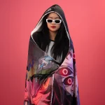 Kimetsu No Yaiba Hooded Blanket - Cozy Economy Blanket for Fans - Image 9