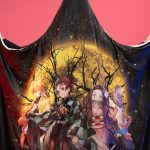 Moonlight Demonslayer Hooded Blanket for Cozy Comfort - Image 7