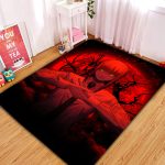Makima Chainsaw Man Anime Moonlight Rug Carpet Rug Home Room Decor 1