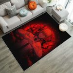 Makima Chainsaw Man Anime Moonlight Rug Carpet Rug Home Room Decor 2