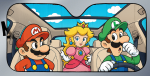 Mario Luigi Peach Car Sunshades for Auto Windshield Protection - Image 2