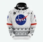 NASA USA Christmas Hoodie - Perfect Holiday Gift Idea