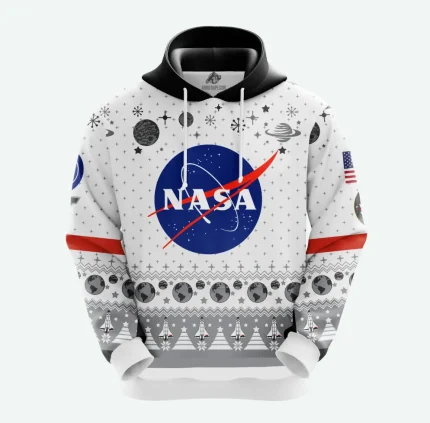 NASA USA Christmas Hoodie - Perfect Holiday Gift Idea