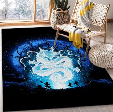 Shenron Dragon Ball Moonlight Area Carpet Rug Home Decor Bedroom Living Room Decor 2