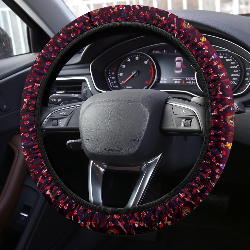 Akatsuki Team Car Steering Wheel Cover Premium Quality 7068