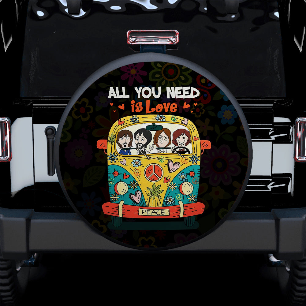 Love Jeep Spare Tire Cover Gift for Campers and Outdoor Enthusiasts