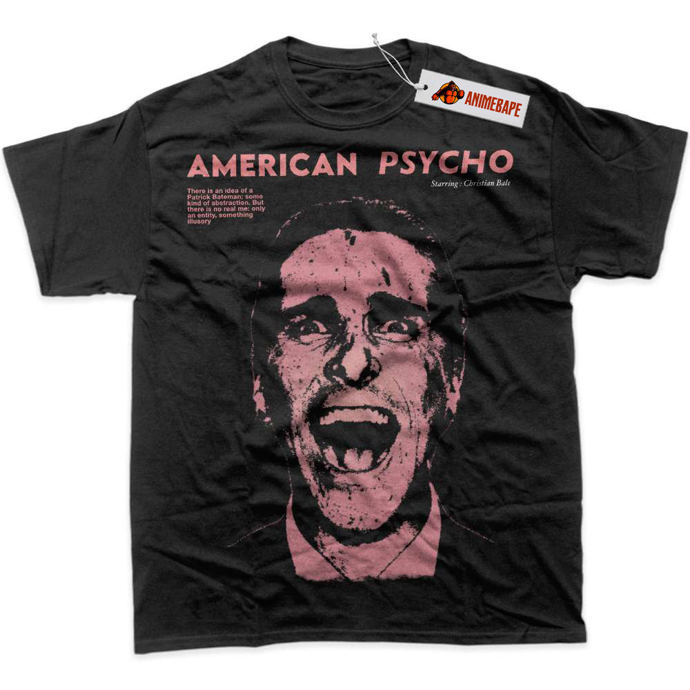 American Psycho Halloween Horror Graphic T-Shirt for Fans