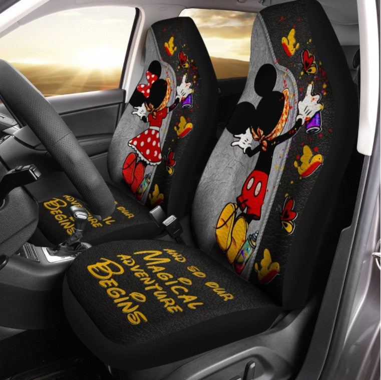 Magical Adventure 3D Car Seat Cover for Comfortable Protection