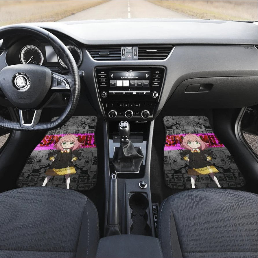 Anya Forger Spy x Family Car Accessories - Car Floor Mats Set