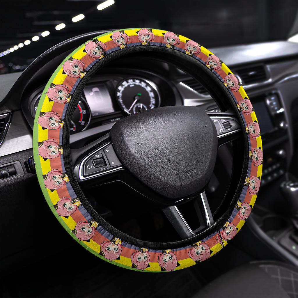 Anya Spy X Family Steering Wheel Cover for Cars 7387