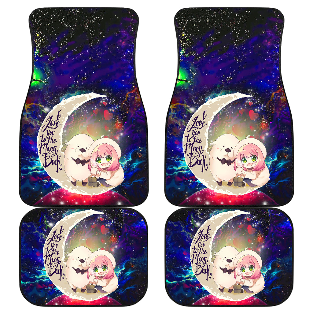 Anya Spy x Family Dog Love You To The Moon Galaxy Floor Mats
