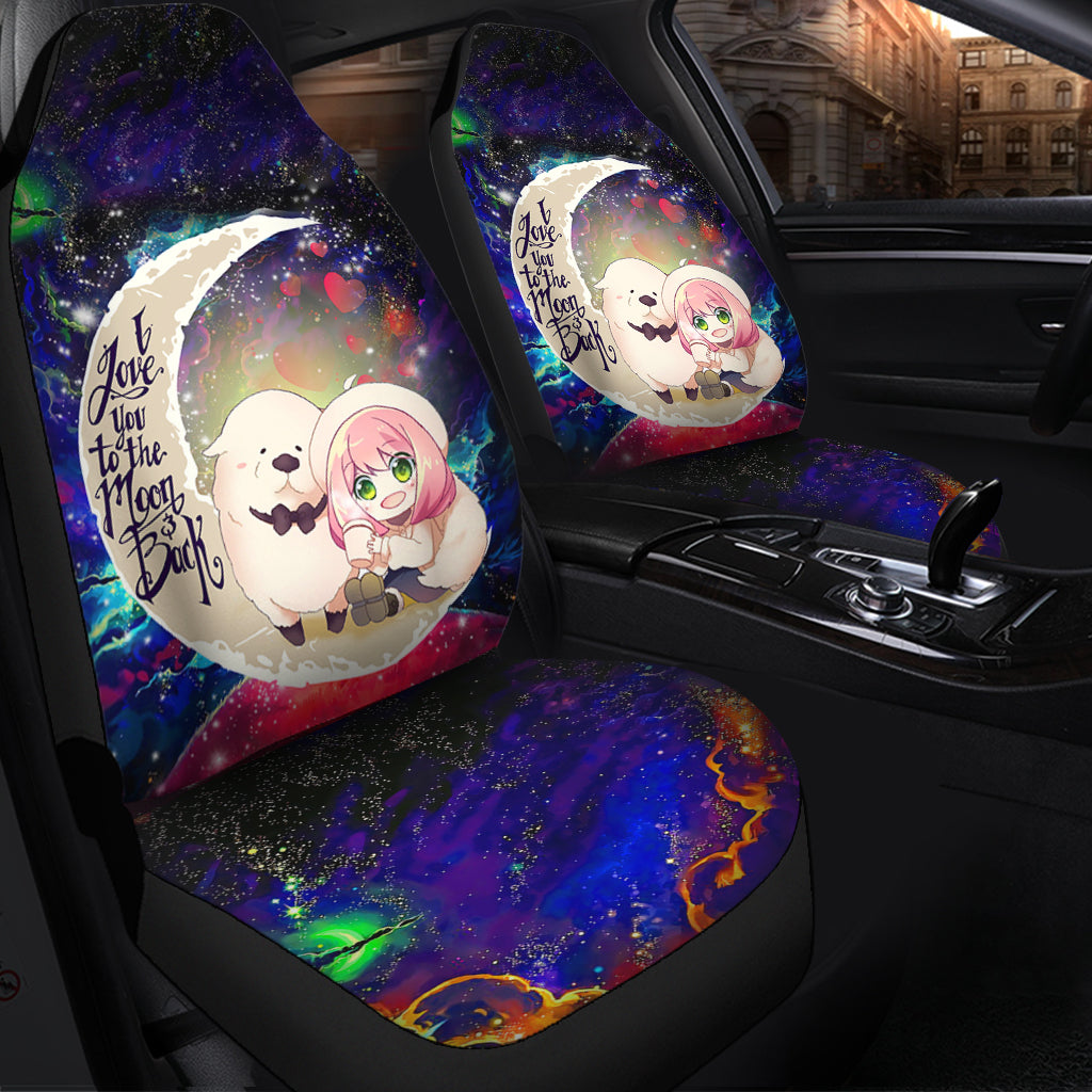 Anya Spy X Family Galaxy Dog Car Seat Covers Premium Custom Protectors