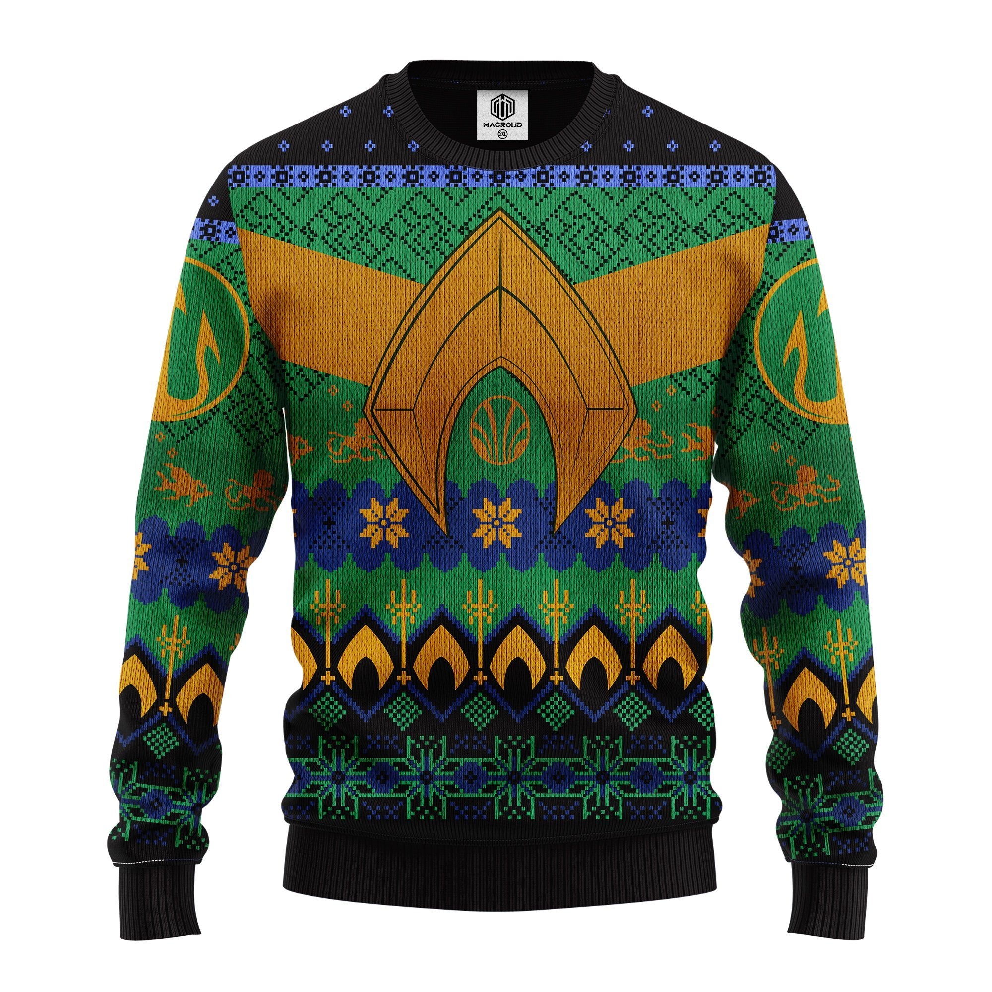 Aquaman Christmas Sweater for Men Women - Ugly Holiday Gift Idea